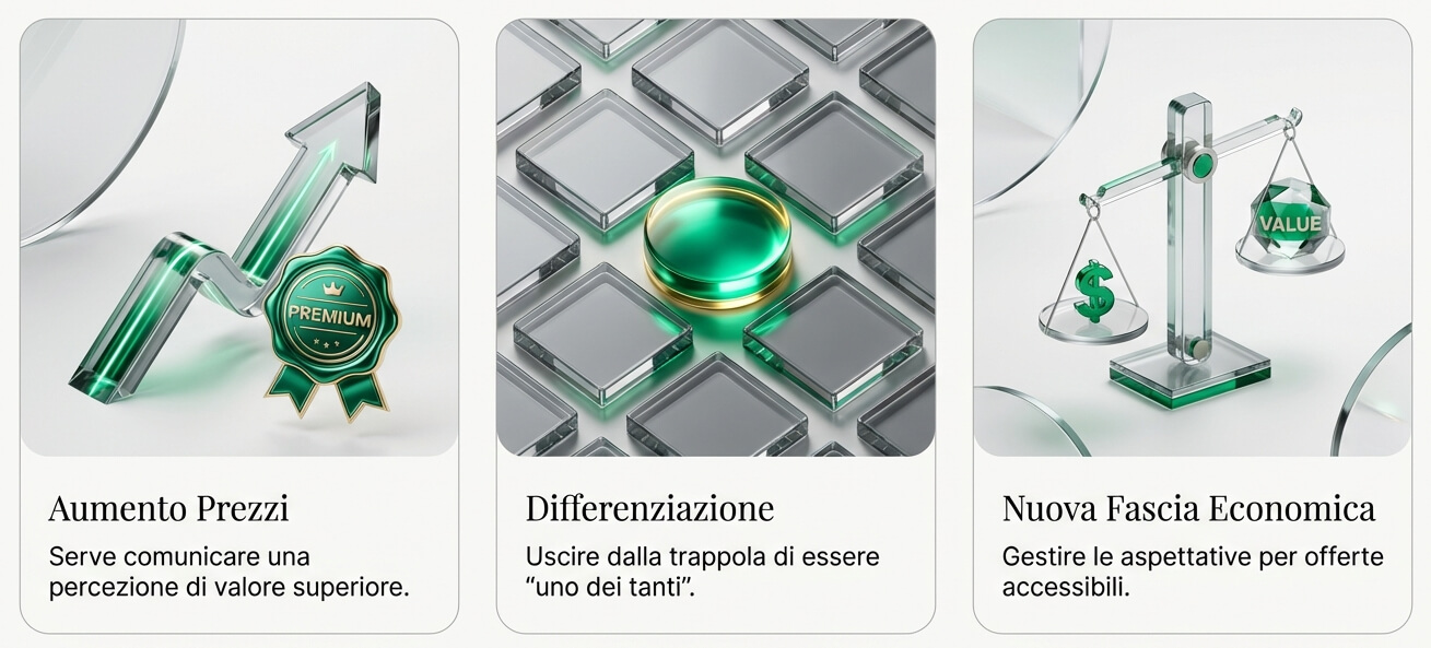 rebranding: cambiare posizione sul mercato