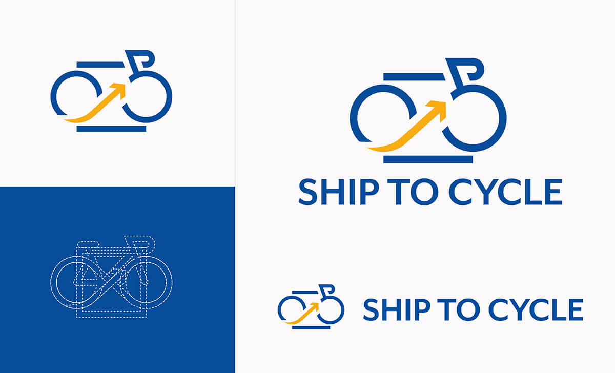 Ship To Cycle - sviluppo logo